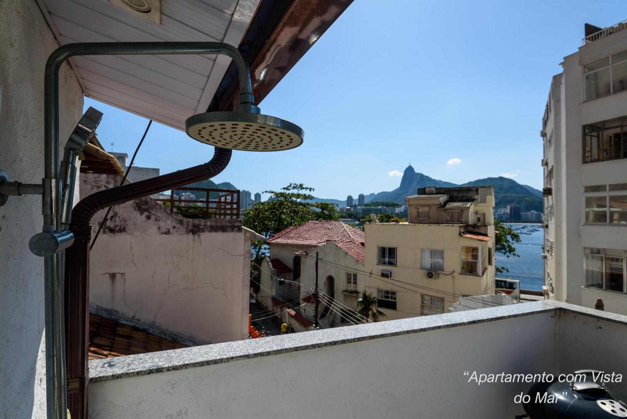 2 Quartos Na Urca Com Vista Para Baia De Guanabara A 700M Pao De Acucar Com Cozinha Completa E Wi-Fi - Bares, Restaurantes E Comercio Local A Poucos Metros Rio de Janeiro Eksteriør bilde