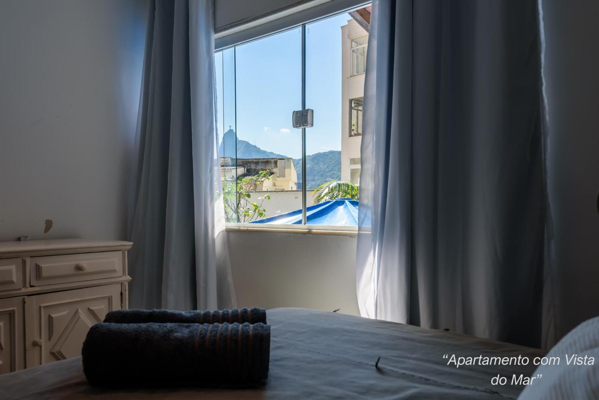 2 Quartos Na Urca Com Vista Para Baia De Guanabara A 700M Pao De Acucar Com Cozinha Completa E Wi-Fi - Bares, Restaurantes E Comercio Local A Poucos Metros Rio de Janeiro Eksteriør bilde